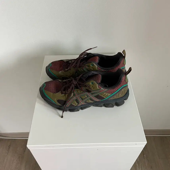 [BUNJANG] ASICS GEL-QUANTUM 360 VII Kiso Pearl Green Sneakers / 아식스 US3-S 젤 퀀텀 360 VII 키소 펄 그린