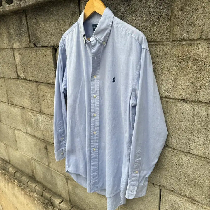 [BUNJANG] 90s Polo Ralph Lauren Pinpoint Oxford Shirt / 90s 폴로 랄프로렌 빈티지 핀포인트 옥스포드 셔츠