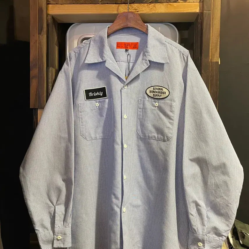 [BUNJANG] BEAMS Striped Shirt / 빔즈 셔츠