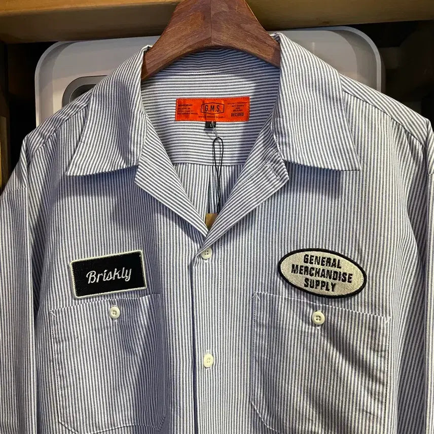 [BUNJANG] BEAMS Striped Shirt / 빔즈 셔츠