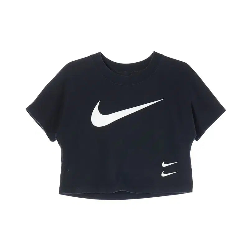 [BUNJANG] Nike Swoosh Crop T-Shirt (Women&