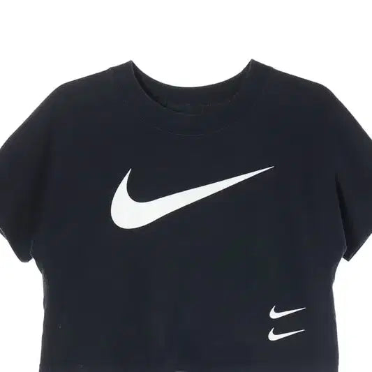 [BUNJANG] Nike Swoosh Crop T-Shirt (Women&