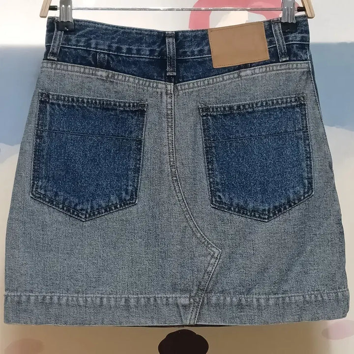 [BUNJANG] Matinkim Denim Skirt Blue S / (S) 마뗑킴 데님 치마 스커트 청치마