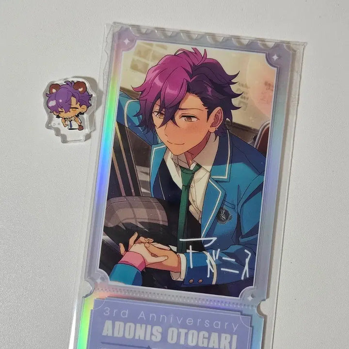 [BUNJANG] Ensemble Stars Adonis Hansuta Korean Payment Acrylic Stand / 앙스타 아도니스 한스타 한국 과금 아크릴