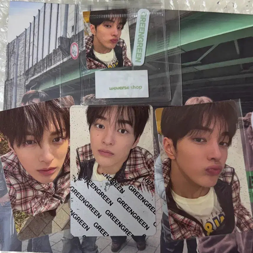 [BUNJANG] CORTEZ Gunho Bundle Photocard Green Green Weverse POB Album Photocard / 코르티스 건호 포카 일괄 그린그린 위버스 특전 앨범포카