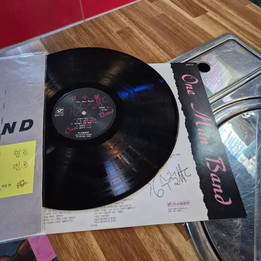 [BUNJANG] Kim Soo-chul One Man Band LP / 김수철 엘피판