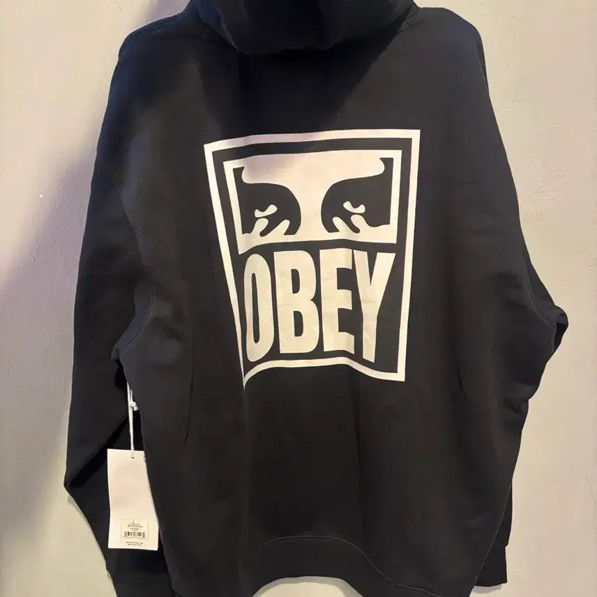 [BUNJANG] OBEY New Hoodie / 오베이 새상품 후드티