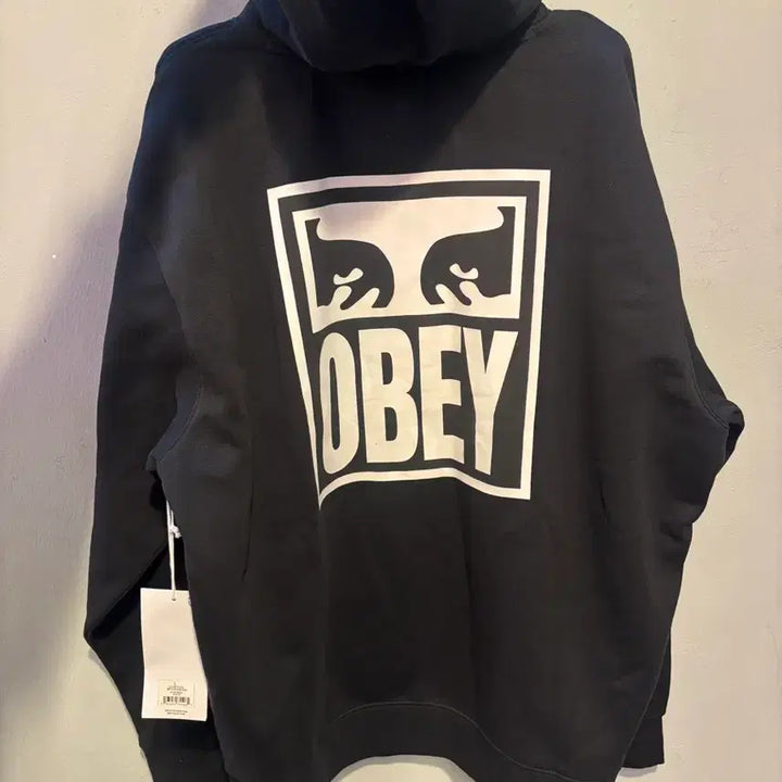 [BUNJANG] OBEY New Hoodie / 오베이 새상품 후드티