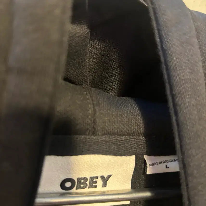[BUNJANG] OBEY New Hoodie / 오베이 새상품 후드티