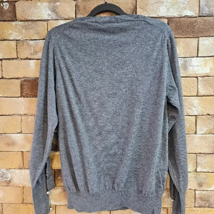 [BUNJANG] TIME Postmodern Grey Knit Sweater / 상태최상)타임 포스트모던 그레이 니트
