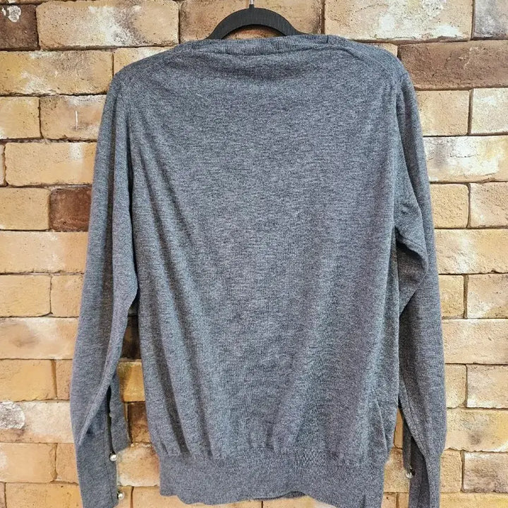 [BUNJANG] TIME Postmodern Grey Knit Sweater / 상태최상)타임 포스트모던 그레이 니트