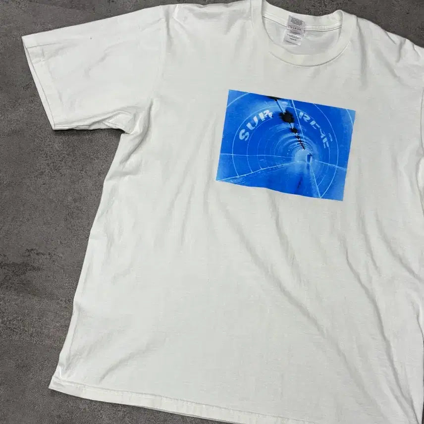 [BUNJANG] Supreme Japan Edition Short Sleeve T-Shirt (L) / 슈프림 일본판 반팔 티셔츠