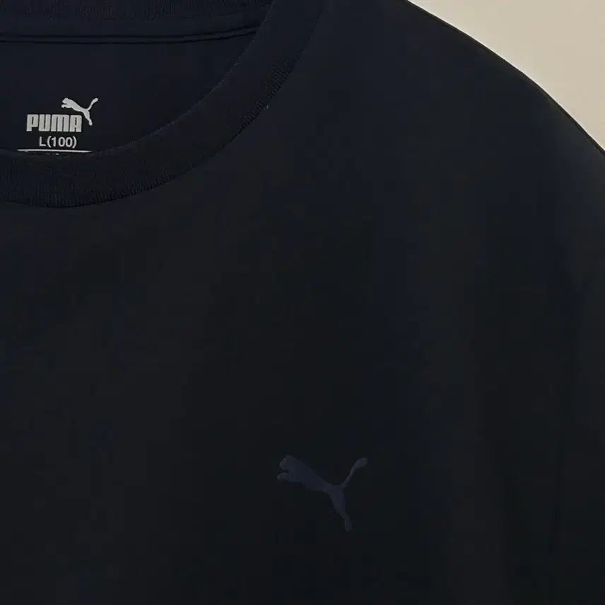 [BUNJANG] Puma Navy Functional Short Sleeve T-Shirt (L/100) / 푸마 네이비 기능성 반팔 L(100)