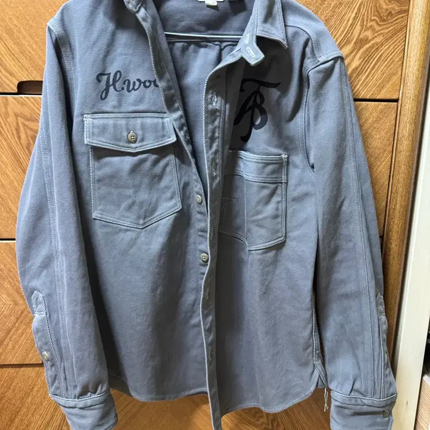 [BUNJANG] Freewheelers Work Shirt Size 16 (95-100) / 프리휠러스 워크셔츠 사이즈16(95-100)