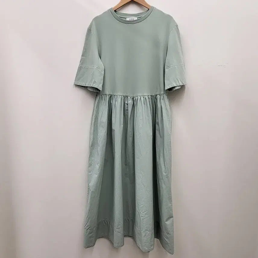 [BUNJANG] COS Contrast Panel Midi T-Shirt Dress / 코스 컨트래스트 패널 미디 티셔츠 드레스