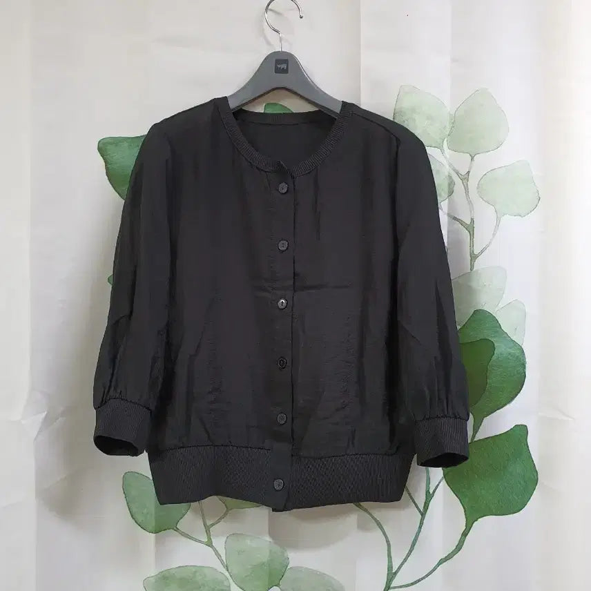[BUNJANG] H Label Round Cardigan Blouse / 라운드 가디건식 블라우스