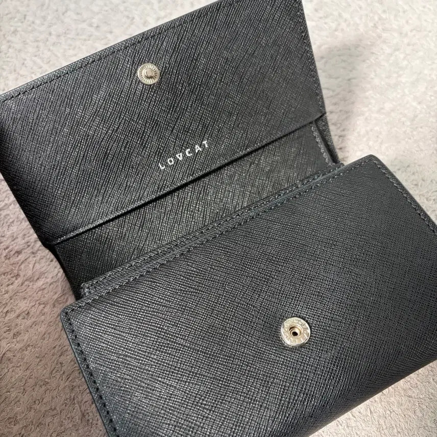 [BUNJANG] Lovecat Bifold Wallet / 러브캣 반지갑