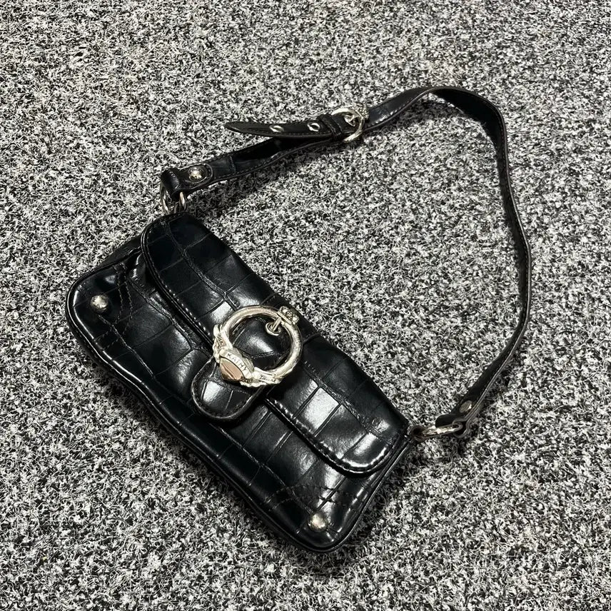 [BUNJANG] Kathy Vintage Y2K Mini Shoulder Bag Black / Kathy 빈티지 y2k 미니 숄더백 블랙