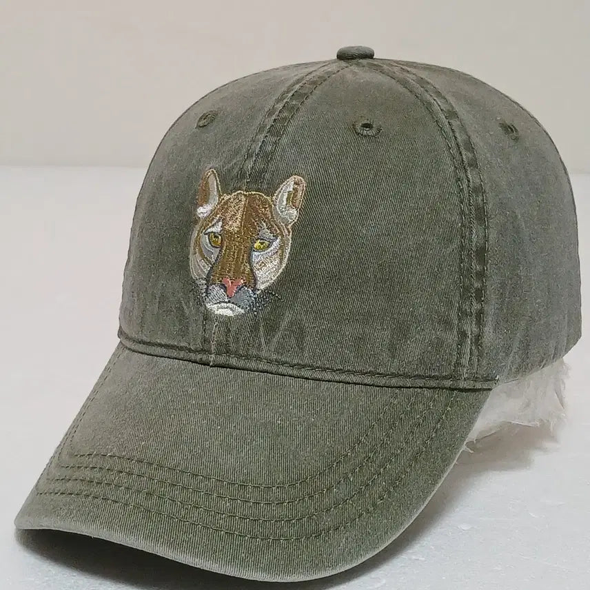 [BUNJANG] Grand Canyon Lion ECO Cap Vintage Khaki Hat / (F) 그랜드캐년 라이온 ECO 캡 빈티지 카키 모자