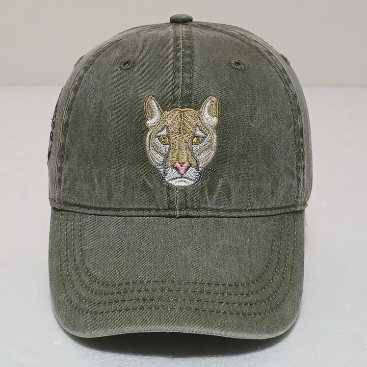 [BUNJANG] Grand Canyon Lion ECO Cap Vintage Khaki Hat / (F) 그랜드캐년 라이온 ECO 캡 빈티지 카키 모자