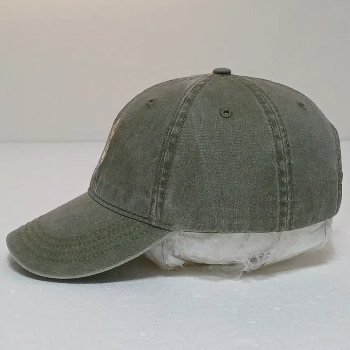[BUNJANG] Grand Canyon Lion ECO Cap Vintage Khaki Hat / (F) 그랜드캐년 라이온 ECO 캡 빈티지 카키 모자