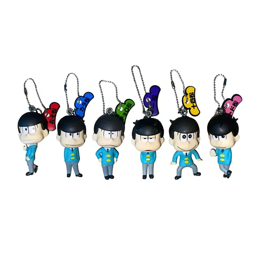 [BUNJANG] Osomatsusan Figure Mascot Keychain / 오소마츠상 피규어 마스코트 키링