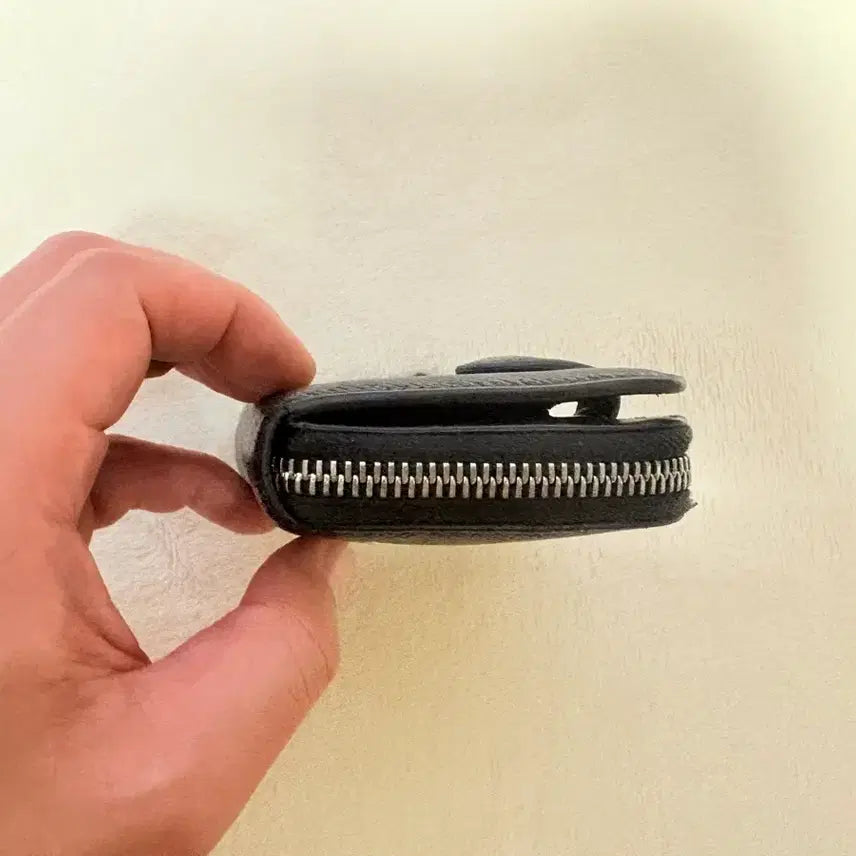 [BUNJANG] Maison Margiela Coin Card Holder Black Leather / 마르지엘라 동전지갑