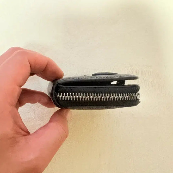 [BUNJANG] Maison Margiela Coin Card Holder Black Leather / 마르지엘라 동전지갑