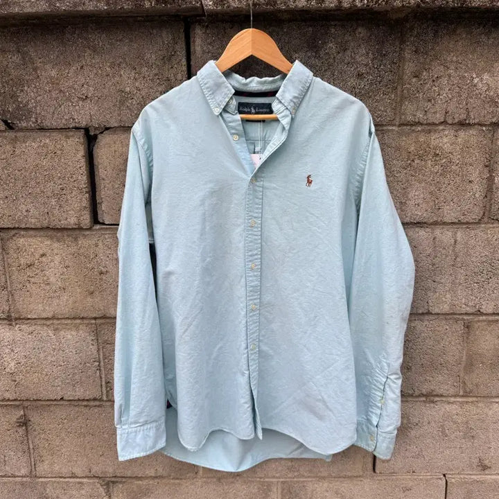 [BUNJANG] Polo Ralph Lauren Classic Fit Oxford Shirt L / 폴로 랄프로렌 빈티지 옥스포드 셔츠 L