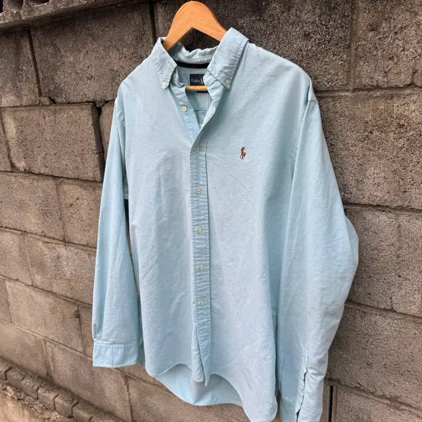 [BUNJANG] Polo Ralph Lauren Classic Fit Oxford Shirt L / 폴로 랄프로렌 빈티지 옥스포드 셔츠 L