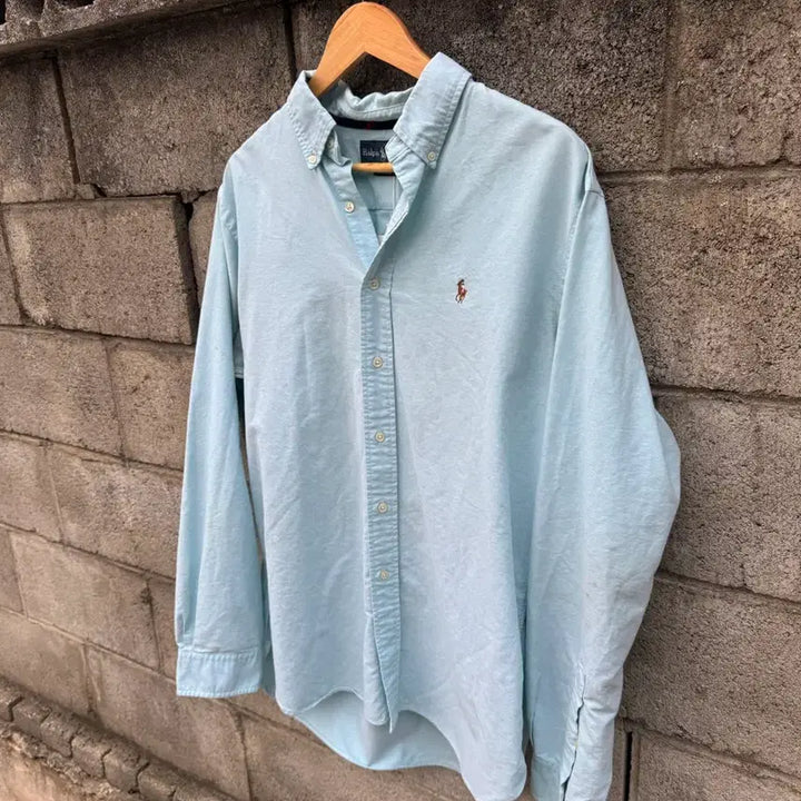 [BUNJANG] Polo Ralph Lauren Classic Fit Oxford Shirt L / 폴로 랄프로렌 빈티지 옥스포드 셔츠 L