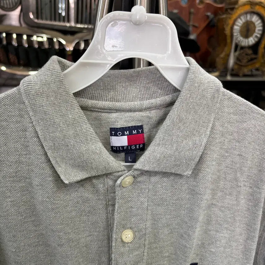 [BUNJANG] Tommy Hilfiger Grey Polo Dress / 타미힐피거(Tommy Hilfiger)그레이 폴로 원피스