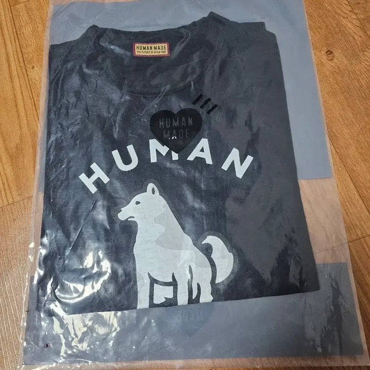 [BUNJANG] Human Made Dog Print Short Sleeve T-Shirt M / 휴먼메이드 강아지 프린팅 반팔 티셔츠m