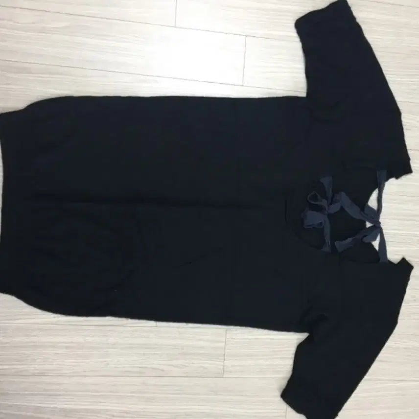 [BUNJANG] 3.1 Phillip Lim Back Tie Cashmere Dress / 필립림 3.1 Phillip Lim 백 타이 캐시미어 원피스 BLACK