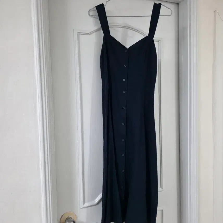 [BUNJANG] MISOO Back Ribbon Bustier Long Dress / 미쏘 백 리본 뷔스티에 롱 원피스 S