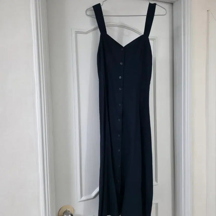 [BUNJANG] MISOO Back Ribbon Bustier Long Dress / 미쏘 백 리본 뷔스티에 롱 원피스 S