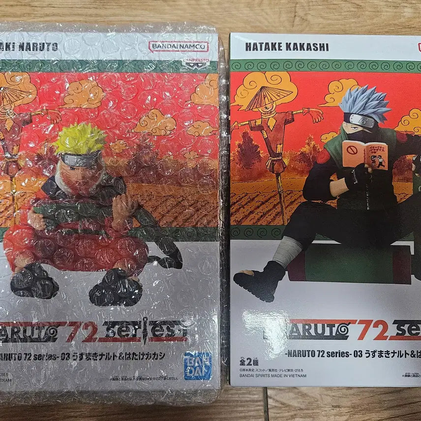 [SOLD OUT] 나루토72 우즈마키 나루토 &amp; 카카시 피규어 세트