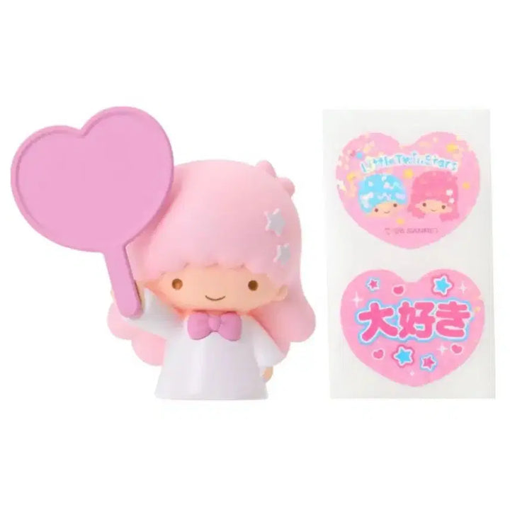 [BUNJANG] Sanrio Little Twin Stars Lala Uchiwa Clip / 산리오 캐릭터 대상 3탄 엔조이아이돌 리틀트윈스타 라라 우치와 클립