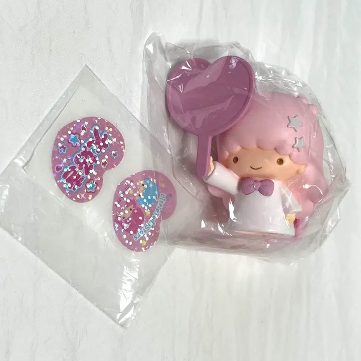 [BUNJANG] Sanrio Little Twin Stars Lala Uchiwa Clip / 산리오 캐릭터 대상 3탄 엔조이아이돌 리틀트윈스타 라라 우치와 클립