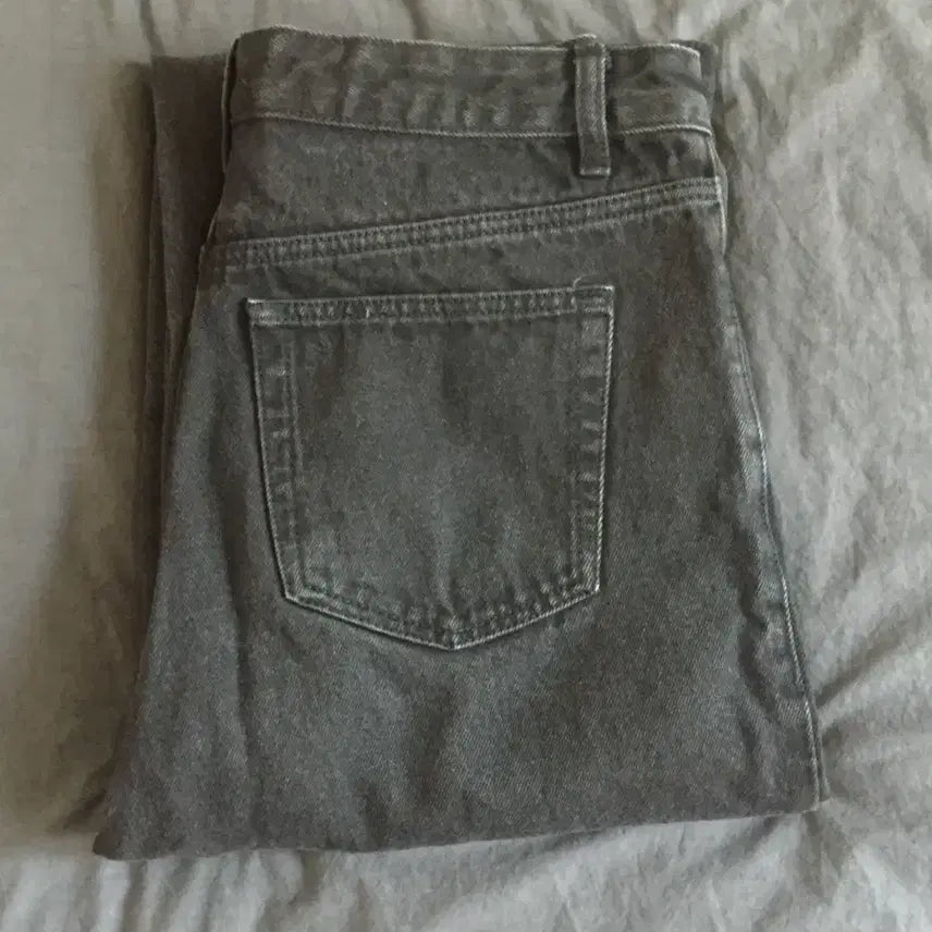 [BUNJANG] Musinsa Standard Wide Denim Pants Black / 무신사 스탠다드 와이드 데님 팬츠 블랙