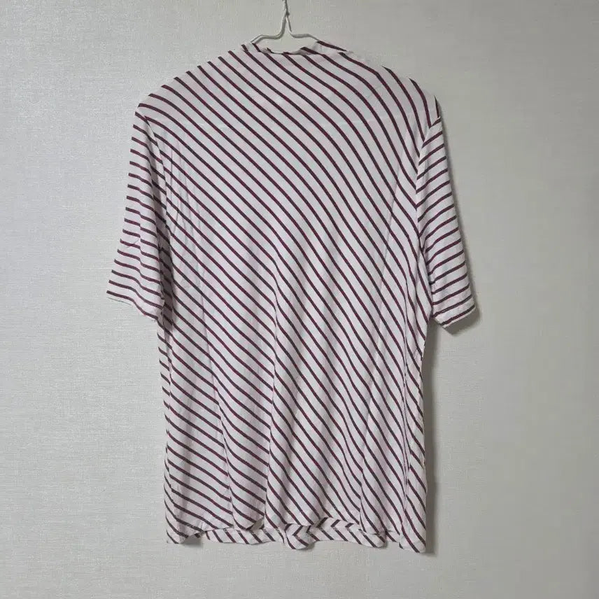 [BUNJANG] Cow Neck 5-Sleeve Blouse (Size 77) / 카울넥 소매5부 티블라우스 77