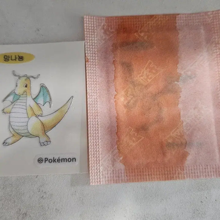 [BUNJANG] 30th Anniversary Pokemon Bread Sticker Dragonite Aerodactyl / 30주년 포켓몬빵 스티커 망나뇽 프테라 팝니다