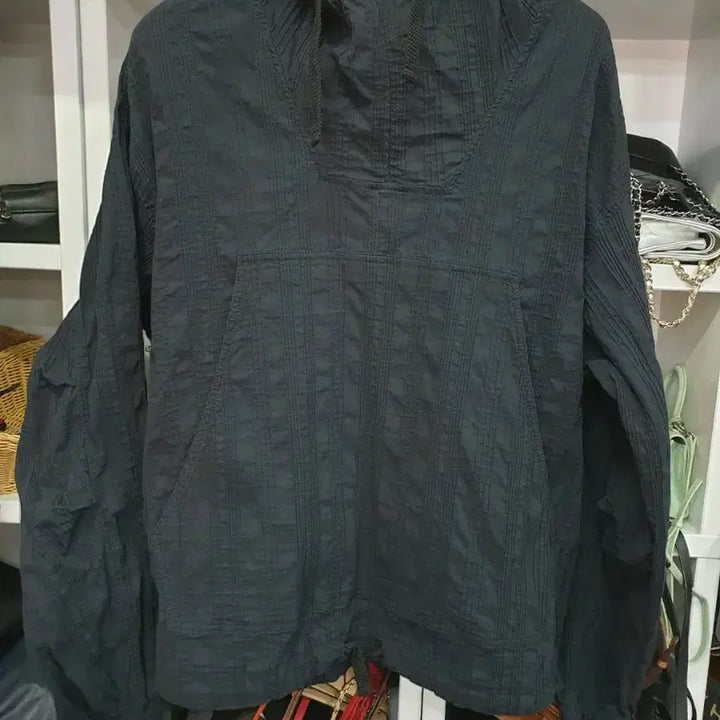 [BUNJANG] Beaker Pleated Oversized Anorak / 비이커 플리츠 오버핏 아노락 1
