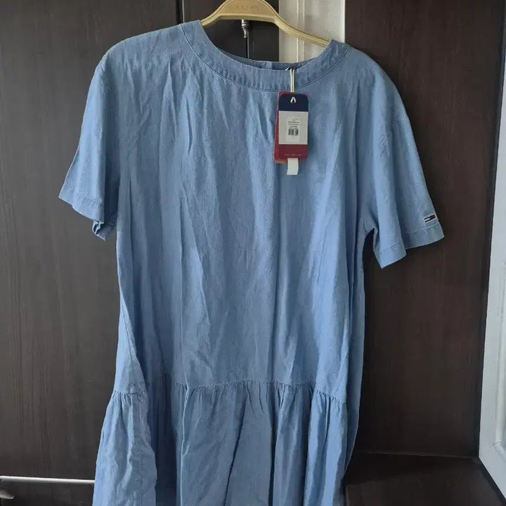 [BUNJANG] Tommy Hilfiger Denim Short Sleeve Dress / 타미힐피거 데님 반팔 원피스