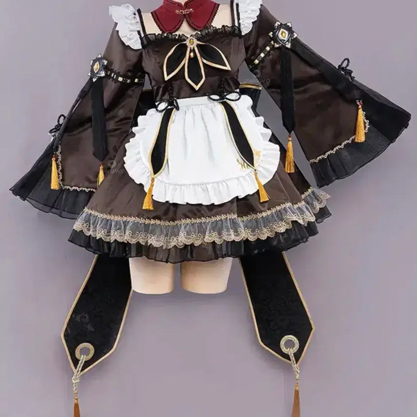 [BUNJANG] Wuoshop Walnut Maid Cosplay Full Set / 우오샵 호두 메이드 코스프레