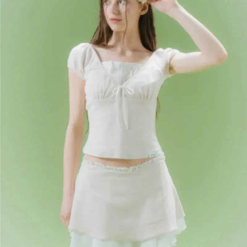 [BUNJANG] DRYROSE Butter Punching Top / 드라이로즈 DRYROSE 버터 펀칭 탑