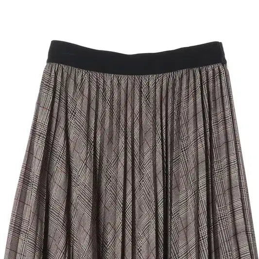 [BUNJANG] Gerard Darel Poly Check Pleated Skirt (Women&