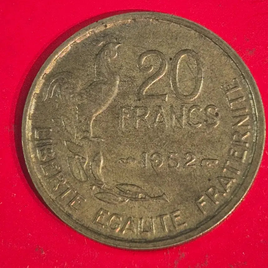 [BUNJANG] 1952 France 20 Franc Coin / 1952 프랑스 20프랑 동전 M2415