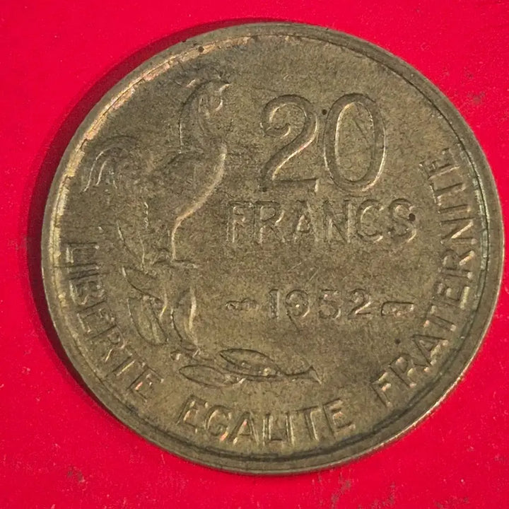 [BUNJANG] 1952 France 20 Franc Coin / 1952 프랑스 20프랑 동전 M2415