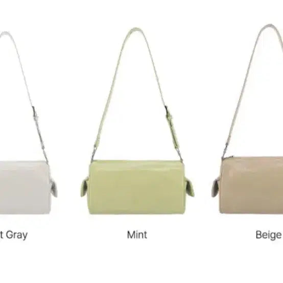 [BUNJANG] TOEMENG Salmon Shoulder Bag Mint / 토에멩 사몬 숄더백 민트